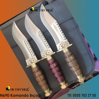 Askeri Komando Bıçağı (Özel Üretim N690)