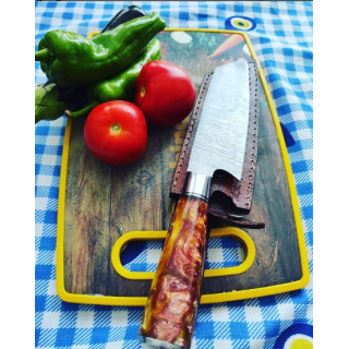 Japanese Kiritsuke Damascus Şef Bıçağı 1